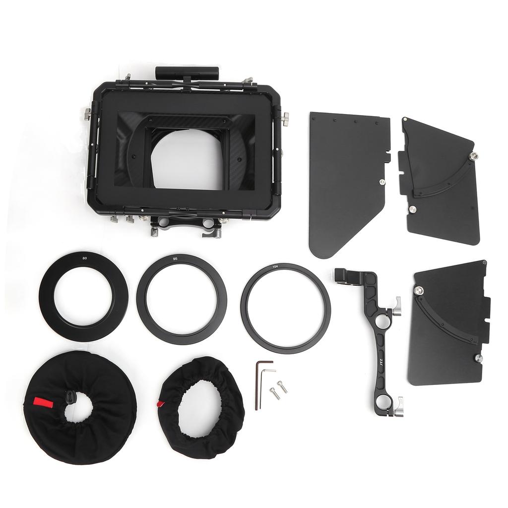 JTZ DP30 4 *  4 Carbon Fiber Swing Away Matte Box with Rod Adapter Accessories for Sony FS5 Camera