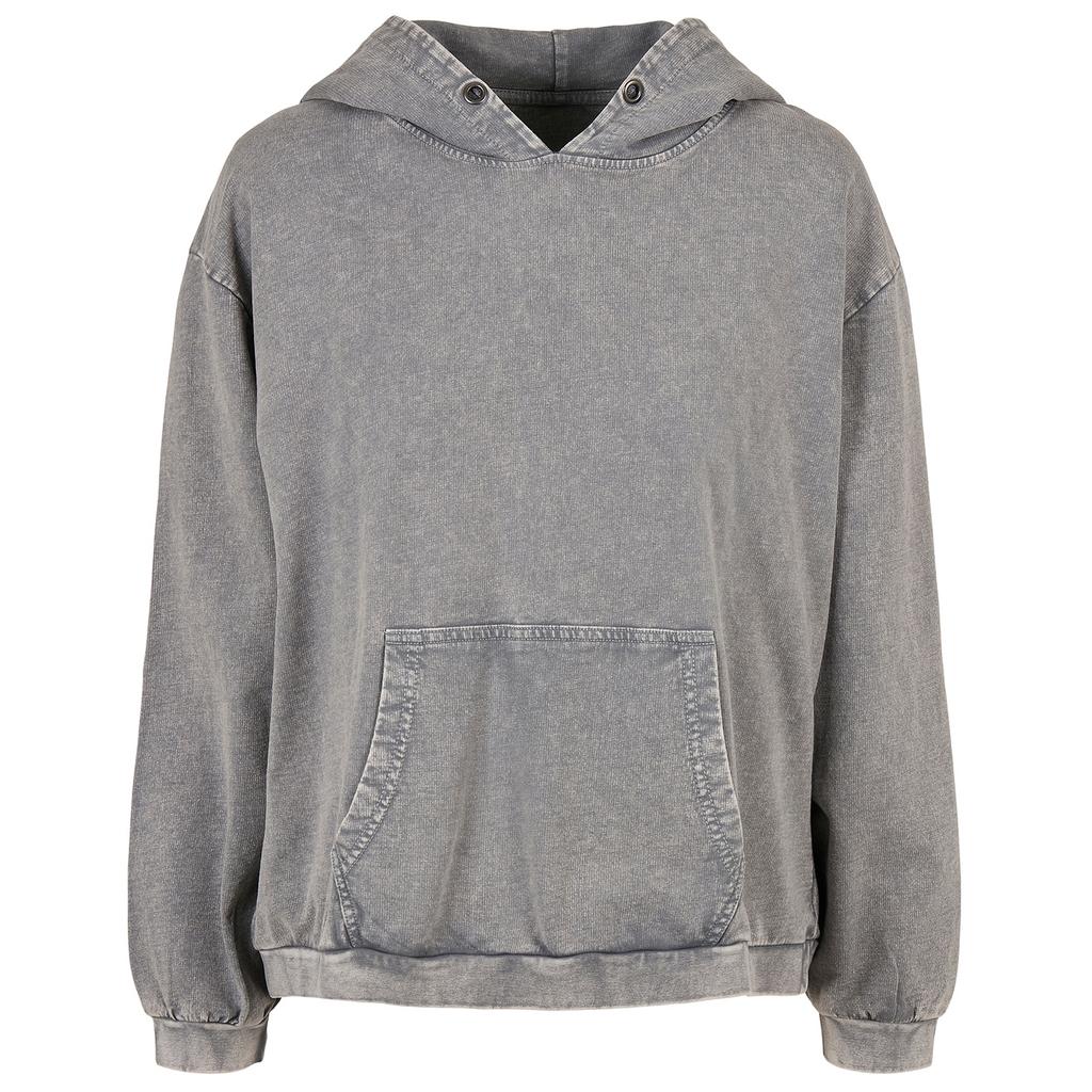 Build Your Brand Womens/Ladies Acid Wash Oversized Hoodie