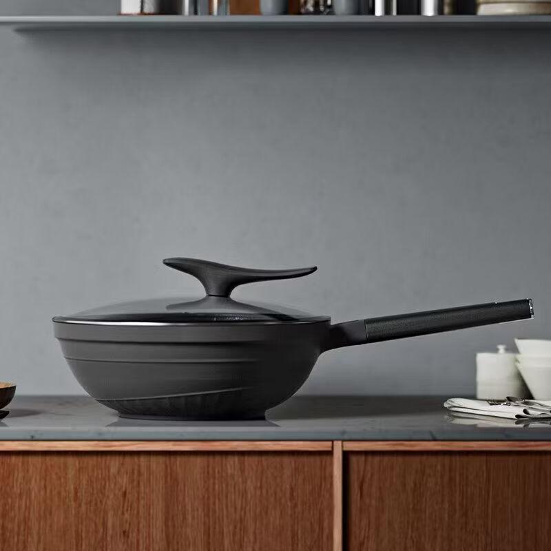 Zhi Shi 32cm Maifan Stone Non-stick Wok