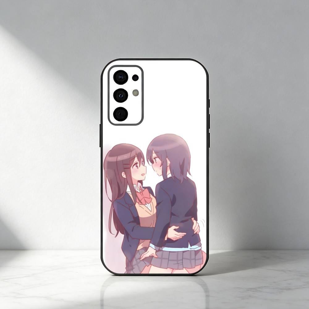 AaS Lesbian A-Adachi And S-Shimamura Phone Case For Samsung S25,S24,S21,S22,S23,S20,Ultra,S26,Plus,Fe,Note,5G Black Cover