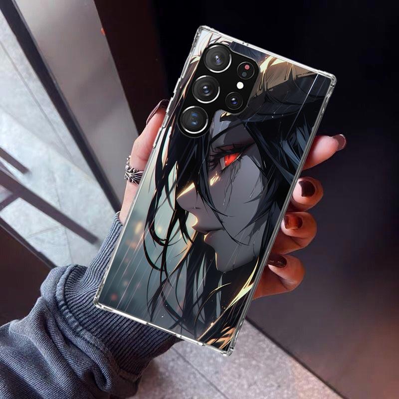 Чехол для телефона с принтом Аниме Албедо Повелитель для Samsung Galaxy S26 S25 Edge S24 S23 Ultra S22 Plus S21 FE S20 + Мягкий чехол Fundas Gal