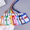 Шнурки для удостоверений личности Чехол для банковского проездного на автобус Чехол для банковской кредитной карты Ремешок для держателя карты Канцелярские принадлежности для студентов