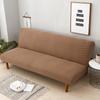 Бархатный чехол для дивана с полным покрытием, простой складной без подлокотника, эластичный чехол для дивана, тканевый универсальный универсальный чехол