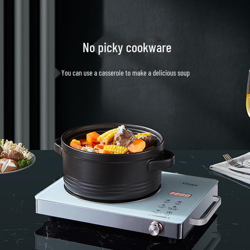 Gropa электрическая керамическая индукционная плита для домашнего чая и нагрева воды