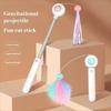 Tassel Cat Playing Wand Stretchable Cat Interactive Toy Cute Pet Playing Teaser