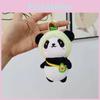 Милый плюшевый брелок-панда, виноградный короткий плюш, чучело животного, кукла, оптом