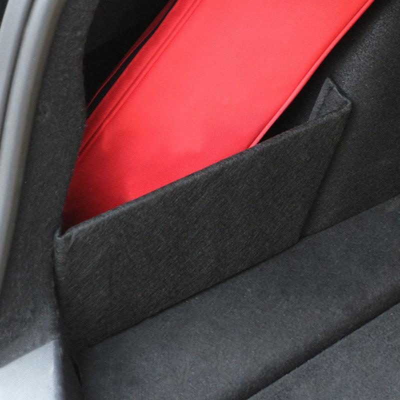 Rear Car Trunk Organizer Side Divider Accessories for Tesla Model 3 2016 - 2022 Back Tail Boot Baffle Modified Upgrade Parts