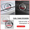 Car Badge Vinyl Reflective Fuel Tank Cap Stickers Decal Accessories For WRX Forester Outback Crosstrek Legacy Impreza Levorg