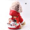 Рождественская одежда для кошек Маленькие собаки Кошки Костюм Санты Наряд для котенка Щенка Худи Теплая одежда для домашних собак