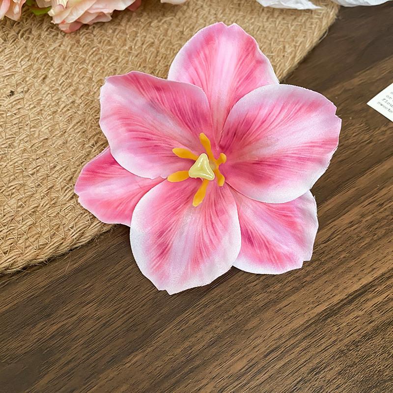 Fabric Flowers Sweet Girl Side Hair Clips Small Fresh and Fashionable Duckbill Clip Hair Accessories