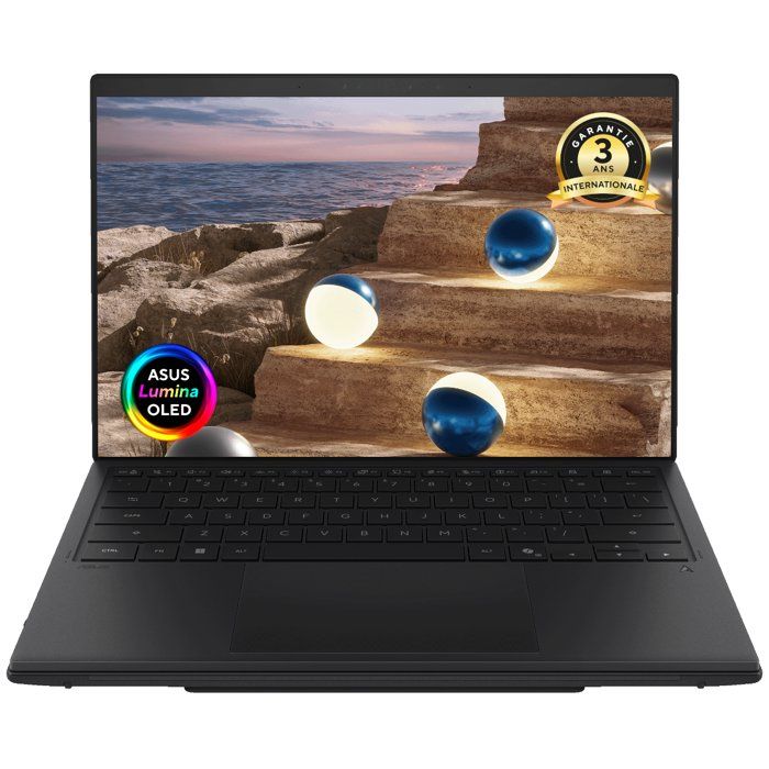PC Portable ASUS ZenBook Duo OLED UX8407 : Win 11 - 14.0" WQXGA+ Tactile - Intel Core Ultra 7 355 - RAM 16Go - 512Go SSD