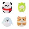 Adorable Corgi Panda Seal Frog Plush Doll Transforming Cat And Armored Dinosaur Design
