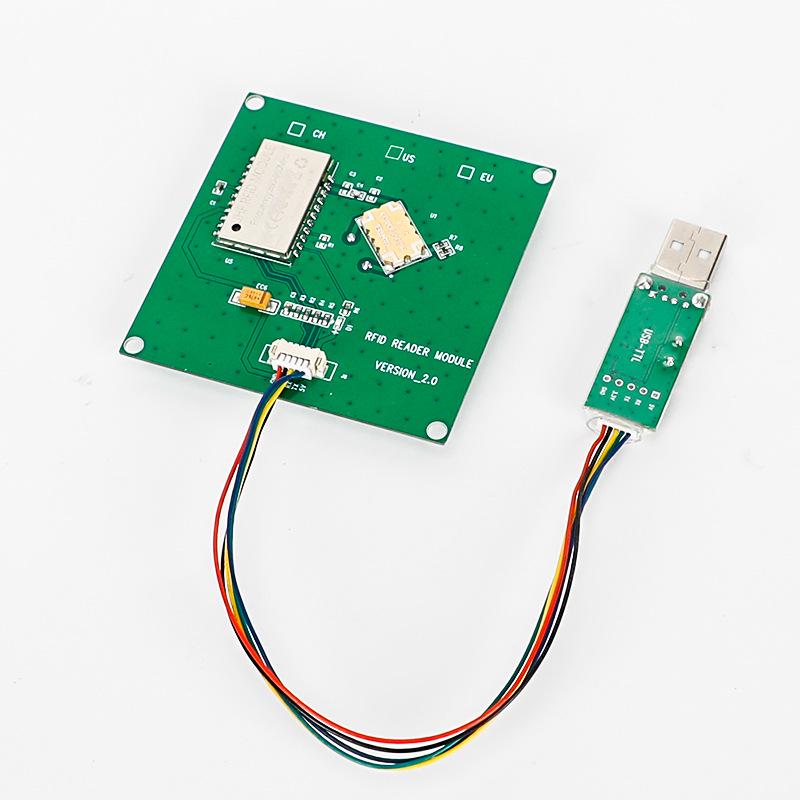 Миниатюрный низкопотребляющий модуль считывателя/записчика RFID UHF - Портативное устройство с последовательным портом TTL 3,3 В