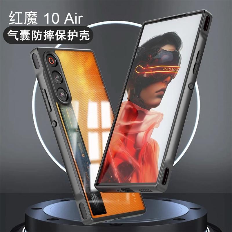 Прозрачный чехол-задняя крышка для телефона Redmagic 10 Air Для Nubia Redmagic 10 Air 5G Защитный корпус Ударопрочный бампер