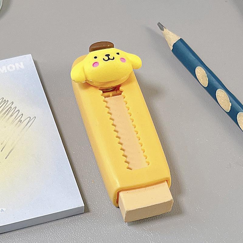 Выдвижная стирательная резинка Little Keke - Без крошек, Суперчистая для школьников