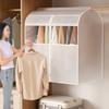 Прозрачный чехол от пыли для одежды, подвесной органайзер для одежды, водонепроницаемый, пылезащитный чехол для гардероба.