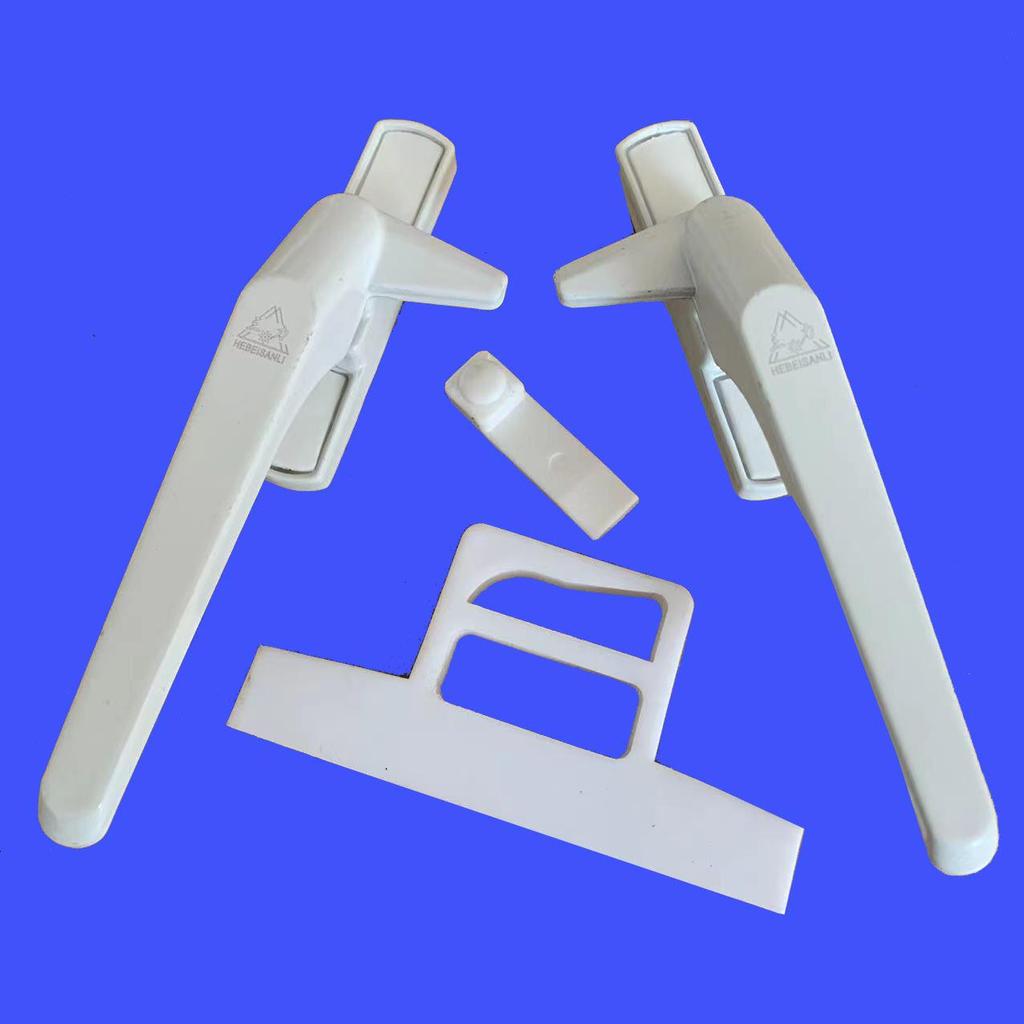 Утолщенные поворотно-откидные двери и окна из ПВХ, ручка в форме цифры семь с замком