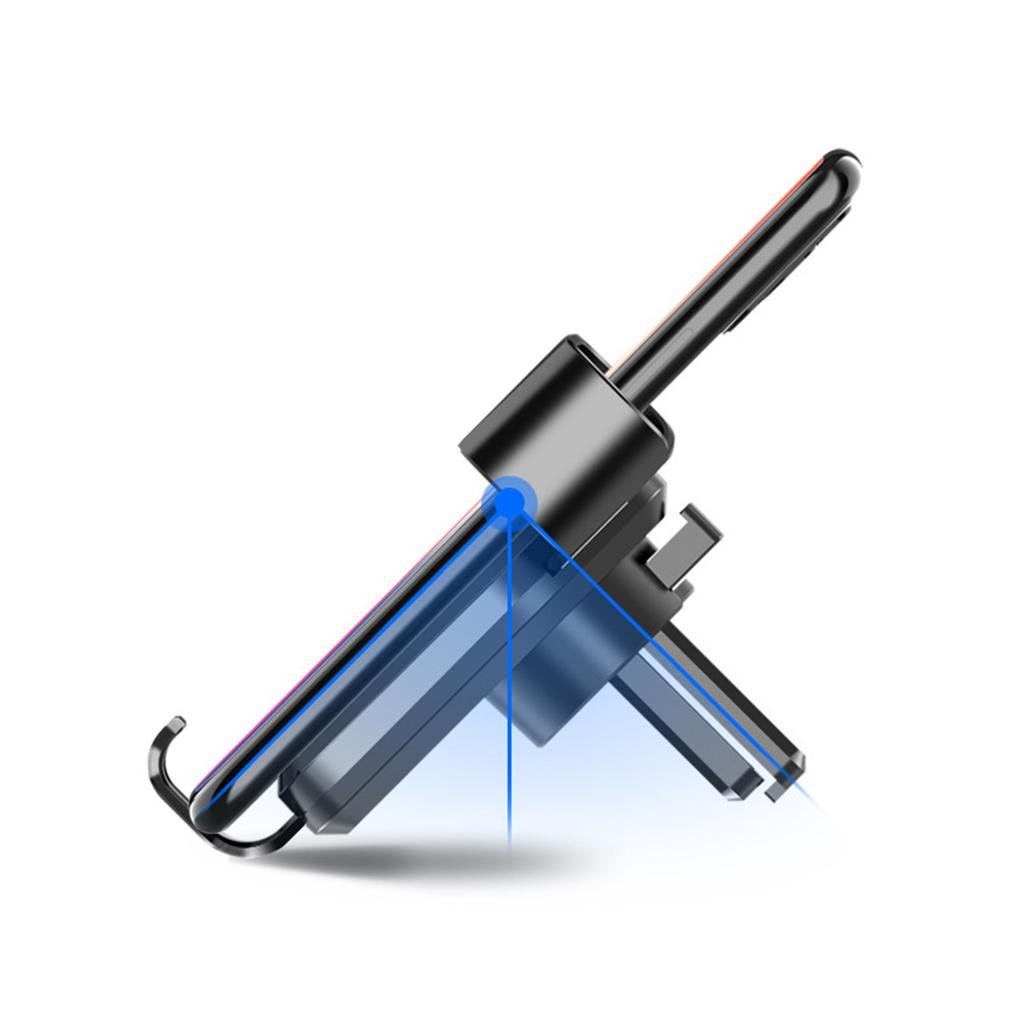 1PCS Car Phone Holder Air Vent Mobile Mount Gravitated Stand Cradle Universal Air Vent Cell Phone Holder Automatic Car Mount