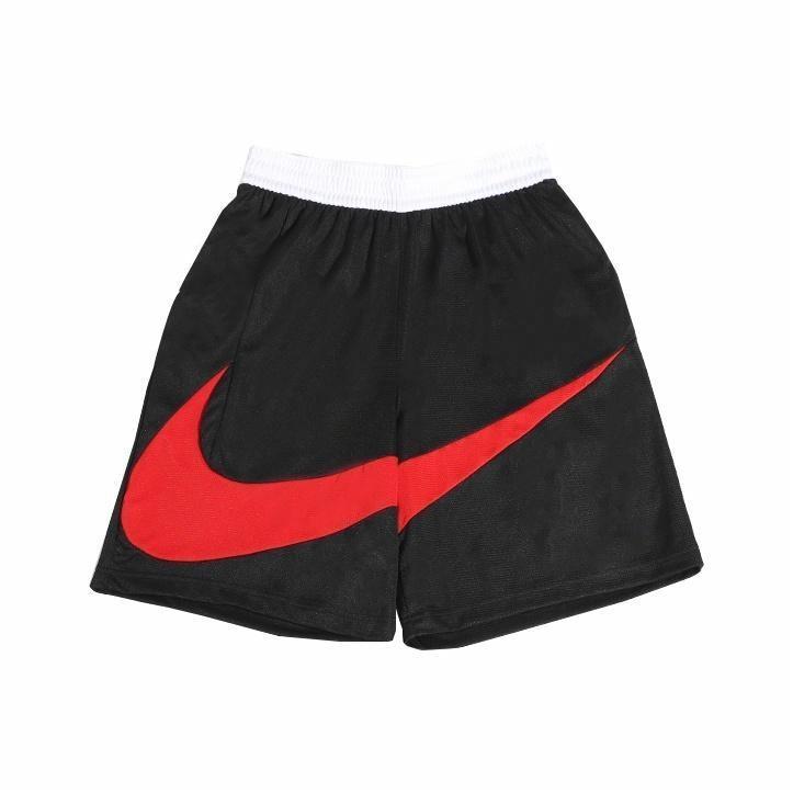 Nike Спортивные шорты Dri-Fit для мужчин, свободного кроя, с большим логотипом-крючком, черные