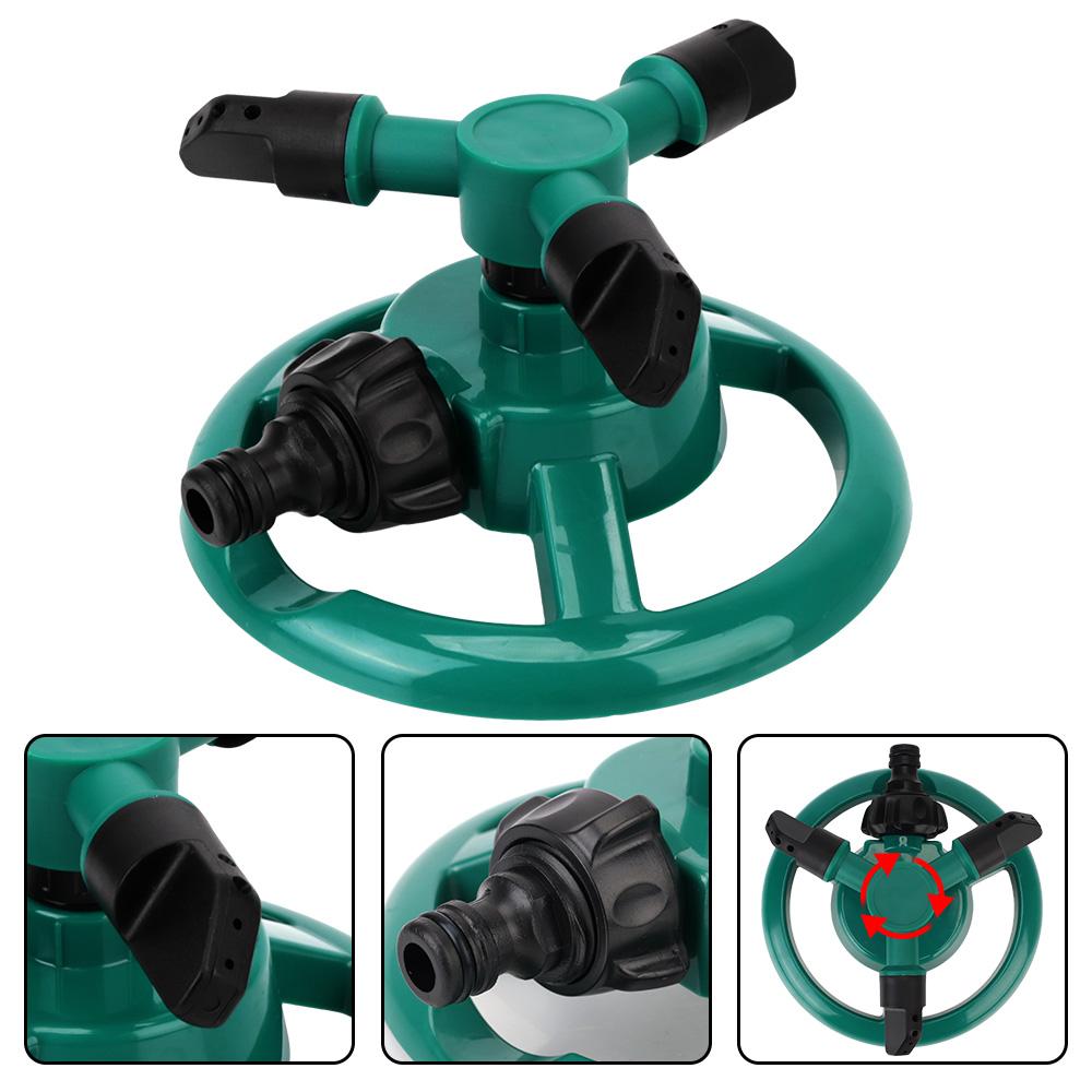 Garden Lawn Automatic Watering Irrigation System Garden Supplies Rotating Water Sprinkler 360 Degree Rotary Nozzle