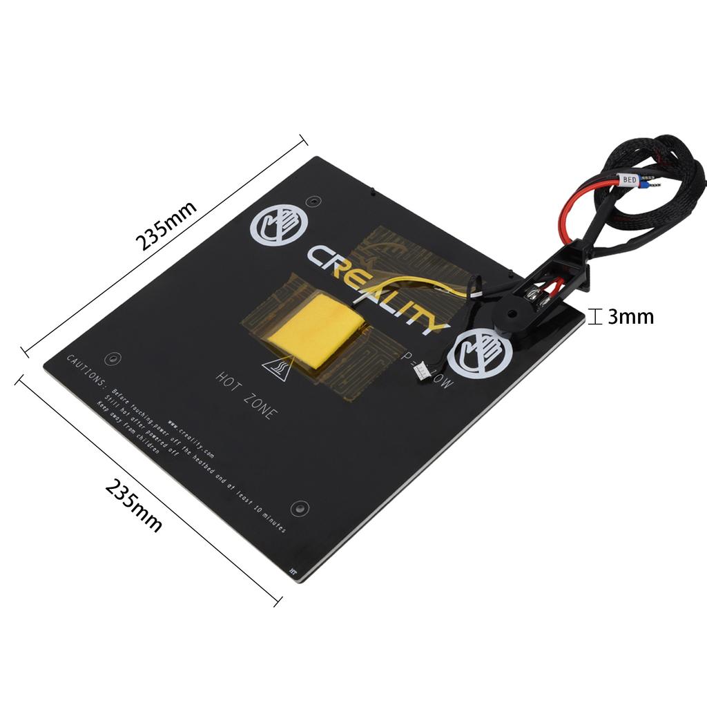 Creality Heated Bed 235*235*3mm Hot Bed with Cable Suitable for Ender-3V3 SEKE 3D Printer