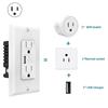 Умная Wi-Fi Настенная розетка США, несколько розеток, USB-адаптер, розетка с дистанционным управлением через приложение, штекер США