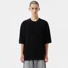 Customellow Black Soft Half Round Neck Sweater Cwwam25421bkx