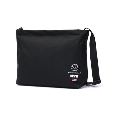 Оригинальная сумка через плечо MP1482LVLNYCITY Clearview Shoulder Bag Виниловая подкладка NEW YORK CITY Черный [Manhattan Portage] [Официальный]