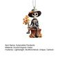 Halloween Decorations Skull Man Car Pendant Cartoon Rearview Mirror Ornament Gothic Hanging Accessories