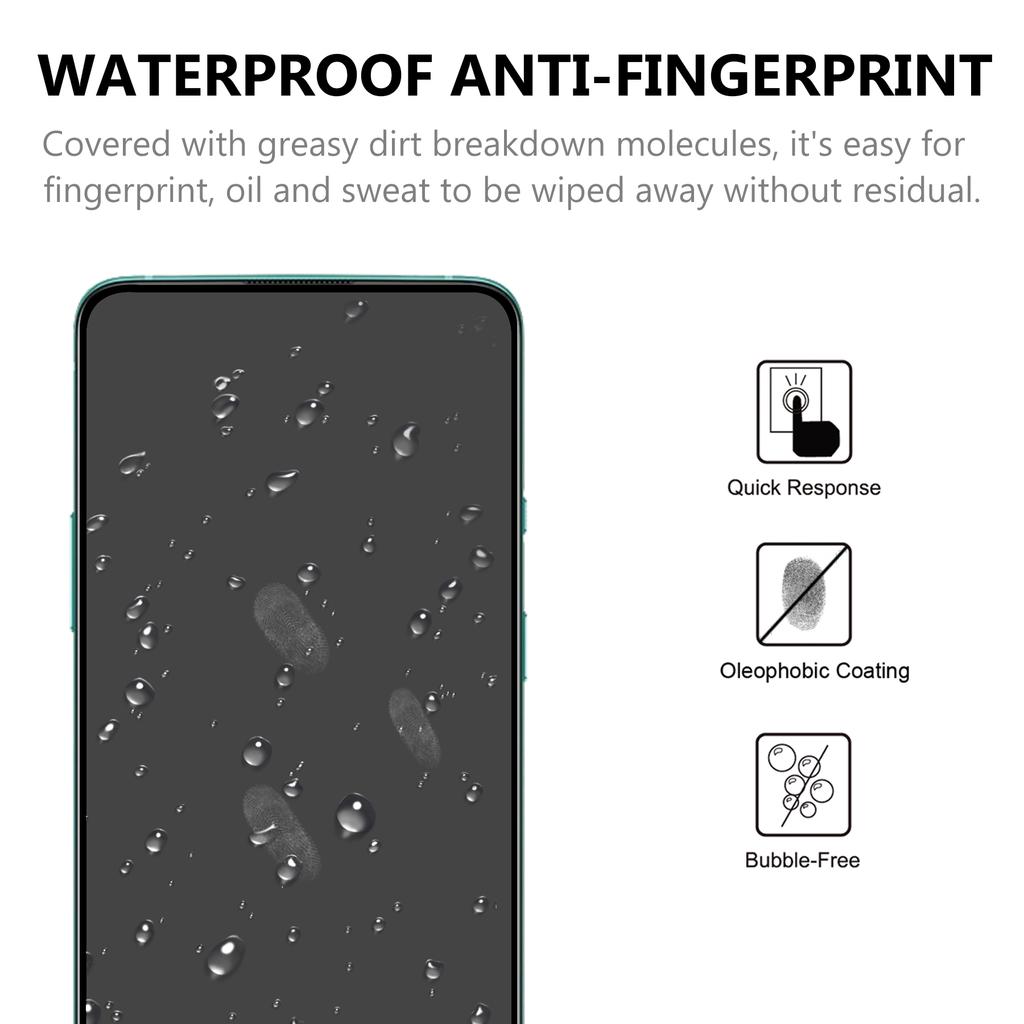 For OnePlus 9 (EU/US Version) Full Glue Full Cover Tempered Glass Screen Protector with Black Edges