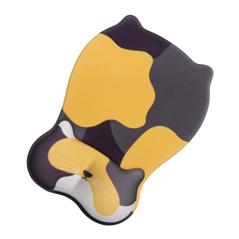 Ergonomic Wrist Support Mouse Pad to Improve Hand Postures and Alleviate Muscle Strain for Designers and Programmers Featuring NonSlip Stability