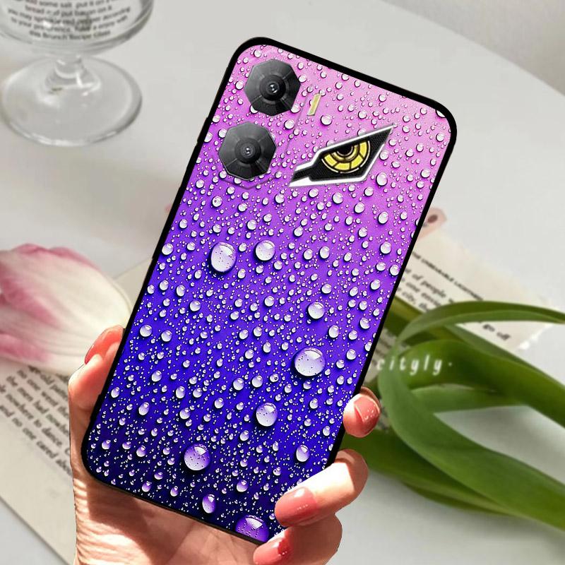 Soft Back Cover For ZTE Nubia Neo 3 5G Z2464N Phone Case Cool Wolf Lion Silicone Black TPU Funda For Nubia Neo3 Protective Shell