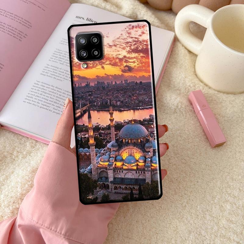 Турция Стамбул Пейзаж Здание Чехол Для Samsung Galaxy A54 A34 A14 A13 A12 A22 A32 A52 A72 A51 A71 A53 A52S Задняя крышка