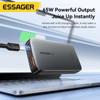 Essager 65W GaN Charger USB Type C Quick Charge 3.0 Fast Charger for iPhone 15 14 Xiaomi Samsung Ipad Macbook Tablet PD Charger