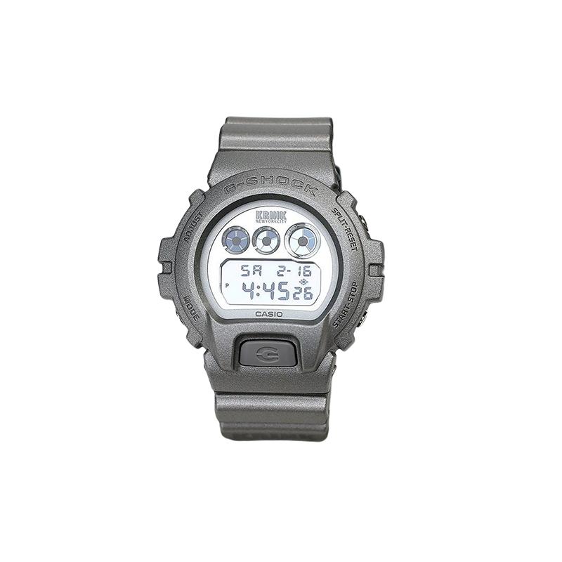 Casio Серия G-SQUAD KRINKKR граффити лимитированная серия кварцевый механизм ремешок из смолы японские и корейские часы мужские часы серый циферблат DW-6900KR-8