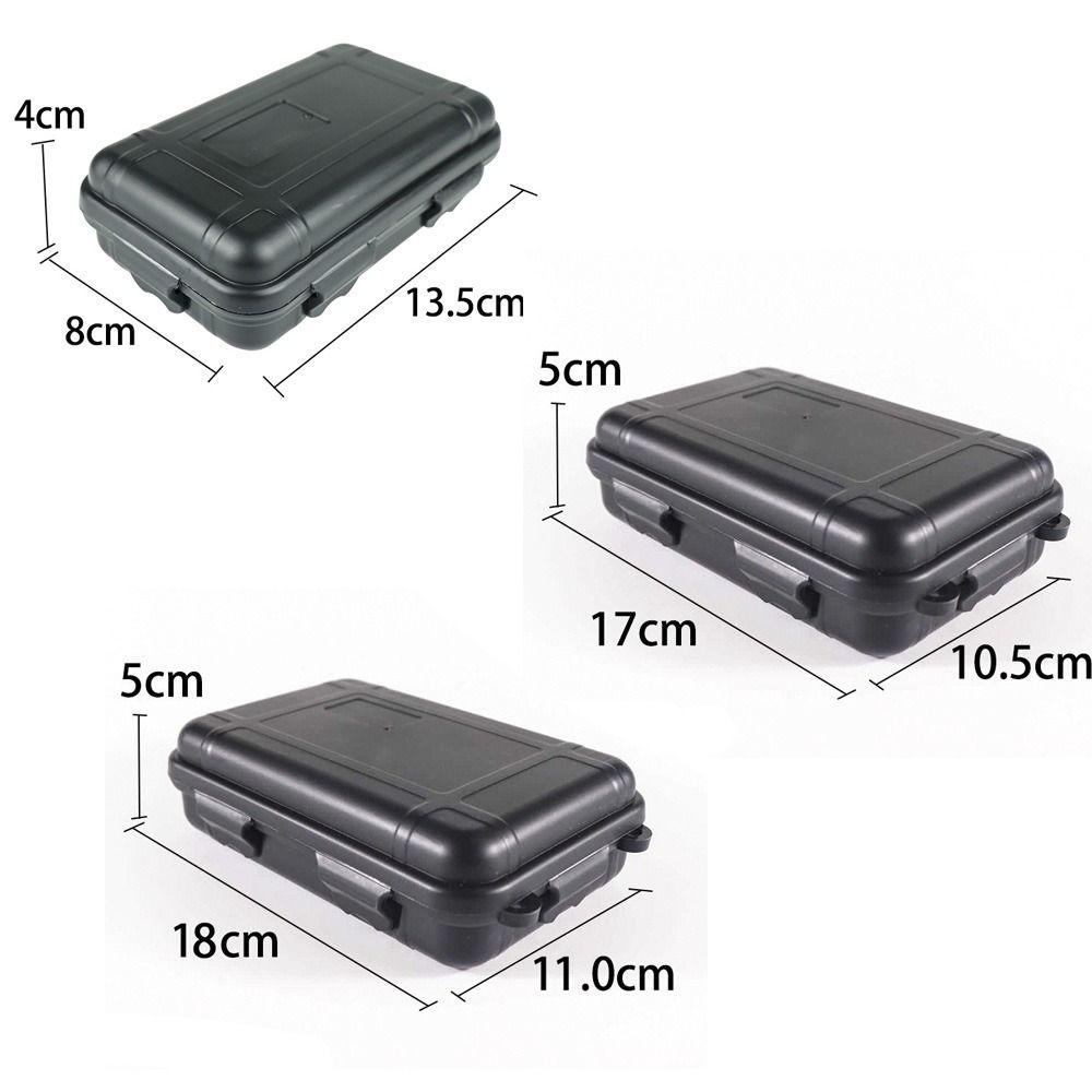 Ящик для деталей Пластиковый ящик для инструментов Органайзер для инструментов Многофункциональный Защитный ящик для приборов Водонепроницаемый Герметичный ящик для выживания Ящик для оборудования