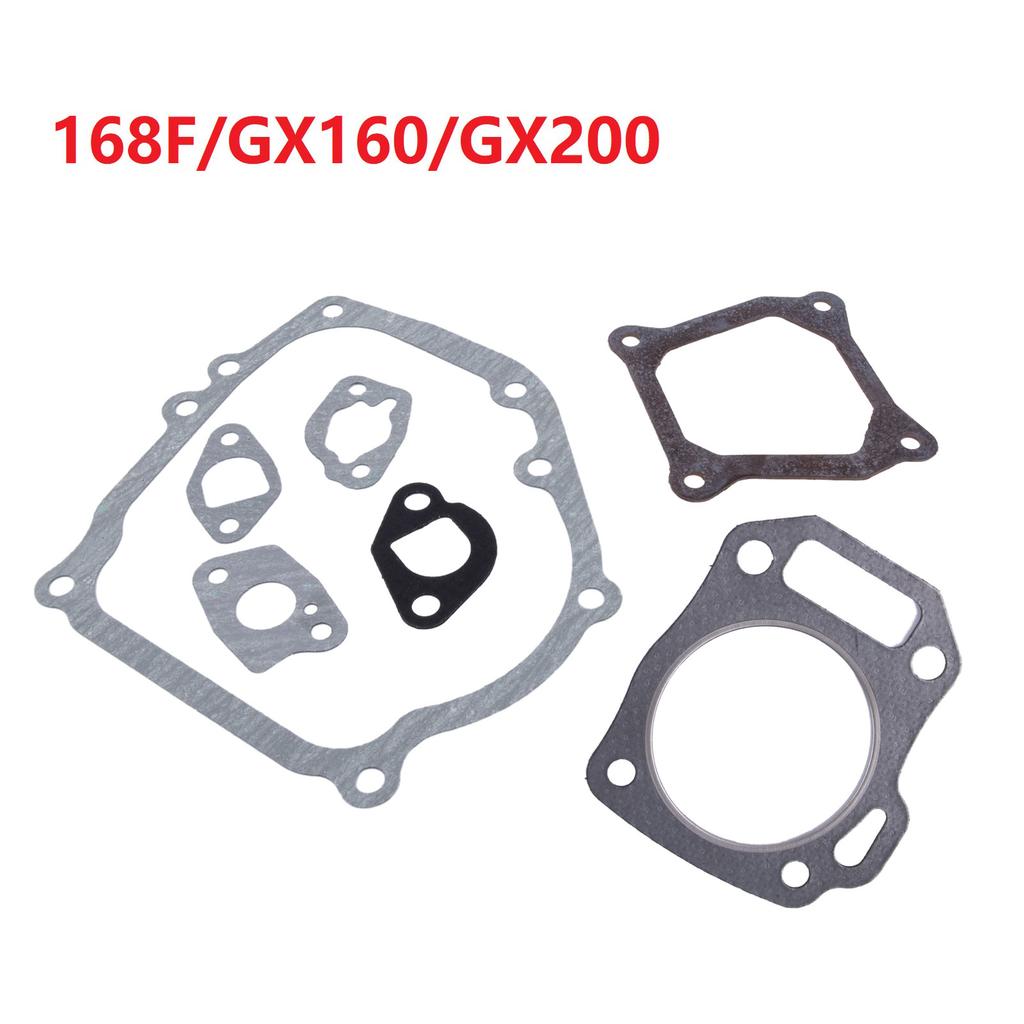 Комплект прокладок двигателя для GX160 GX200 168F/170F 2-3 кВт Двигатель Бензиновый генератор Триммер Высокое качество Горячая распродажа