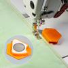 1pcs Magnetic Seam Guide For Sewing Machine Polygonal Anti-Curling Positioner Universal Positioning Tool Sewing Accessories