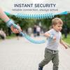 WUMZIRA 2 Pack Toddler Leash Anti-Lost Wrist Link 1.5M Safety Harness with Reflective Design for Kids Blue Pink