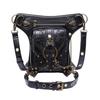Female Bag, European and American Punk Chain, Outdoor Skull Motorcycle Bag, Single-shoulder Crossbody Bag, Retro Mobile Phone Waist Bag