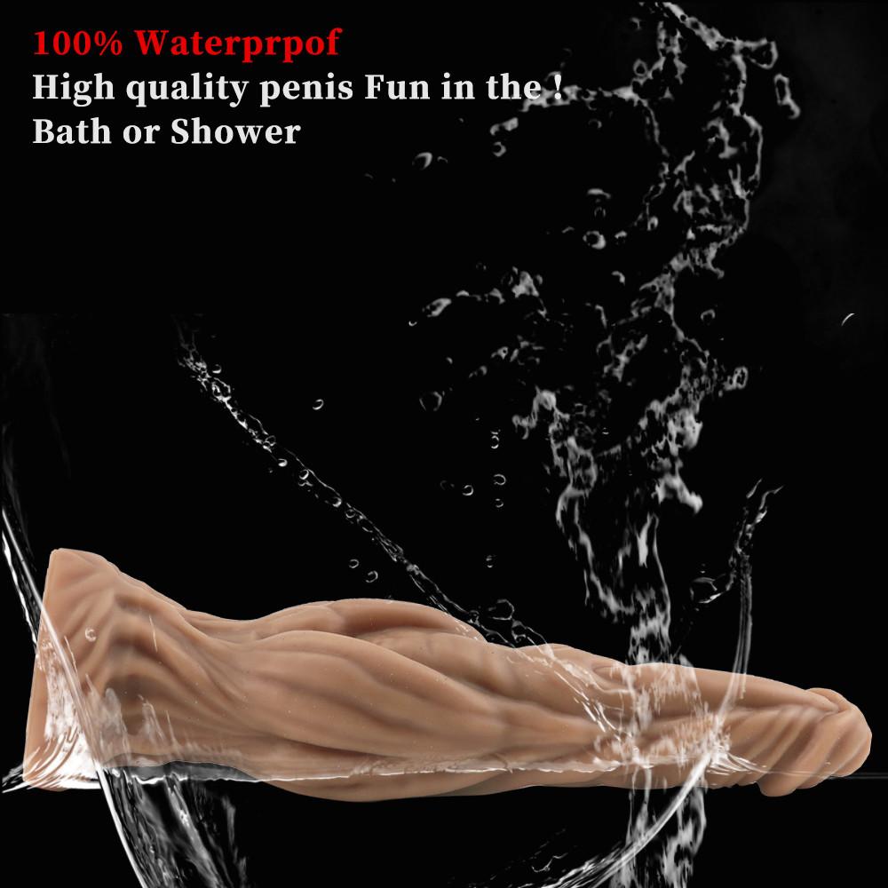 MoDi Large Dildo Anal Fantasy Realistic Animal Dildo Sex Toy For Men Women Big Liquid Silicone Penis