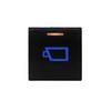 12V Blue Orange Light Latching Momentary Push Switch 22 X 22mm For Toyota Prado 150 Series Camry Hiace Corolla RAV4 Land Cruiser