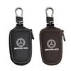 NHFW5 Leather Car Remote Key Case Cover Holder Shell Fob for Mercedes Benz A B C E GL S GLA GLK CLS Class AMG W204 W205 W212 W463 W176