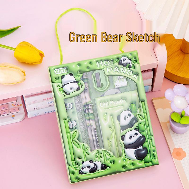 Children's Day Prize: 10-Piece Stationery Set for Students and Kindergarten Birthday Gift