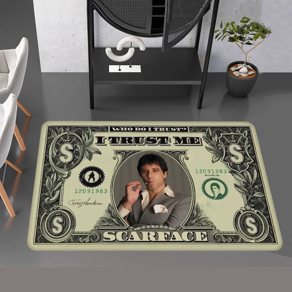 Movie Scarface Door Mat Nordic Style Bedroom Living Room Doormat Home Balcony Anti-Slip Alfombra