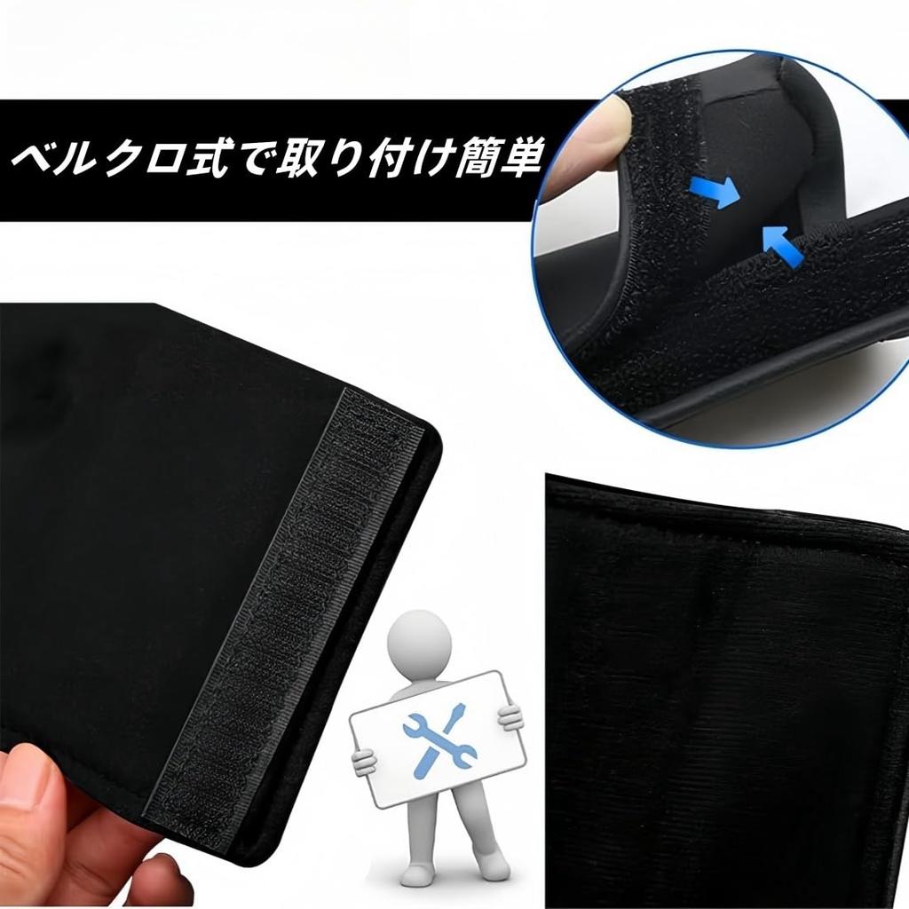 Защитный чехол на ручку на крыше автомобиля, совместимый с Vellfire, тип на липучке, протектор внутренней дверной ручки, пятно