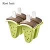Kitchen Juice Milk DIY Ice Cream Mold With Cover Watermelon Shape Ice Popsicle Mould