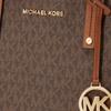 Michael Kors Сумка-тоут Jet Set Travel с монограммой и завязками Женская tote Темно-коричневая 35T9GTVT1V-200