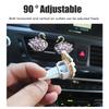 Bling Crystal Swan Автомобильный зажим для воздуховода Ароматизатор для автомобиля Диффузор для автомобиля Освежитель воздуха Стразы Автомобильный блестящий аксессуар