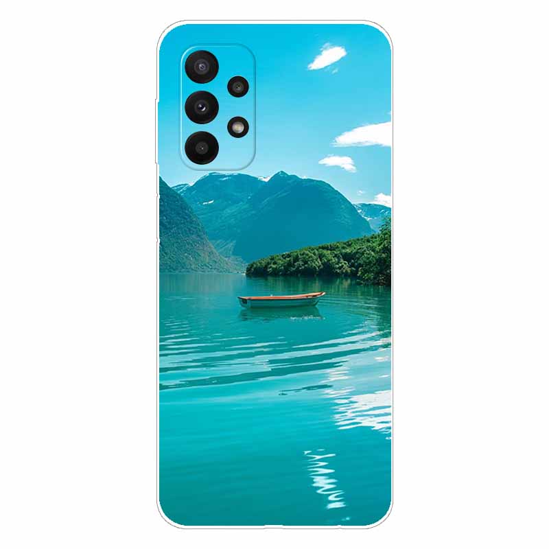 Чехол-бампер для Samsung Galaxy A23 5G, Мягкая силиконовая задняя крышка для Samsung A23 4G 6.6'', Ударопрочный чехол-бампер, Fundas A 23, Расписной